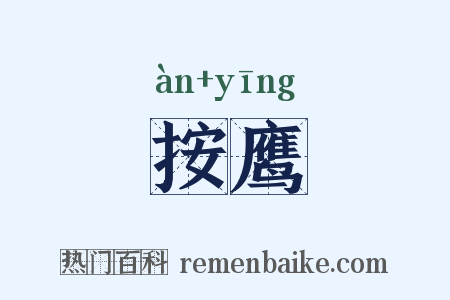 按鹰是什么意思的图片
